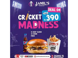 Jamil's Restaurant Cricket Deal 4 For Rs.390/-image-1682